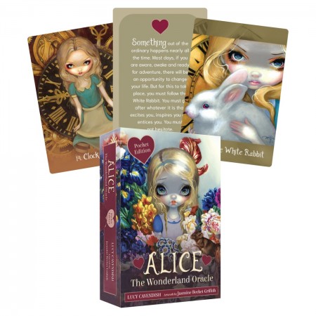 Alice: The Wonderland Kišeninės Orakulo kortos Blue Angel